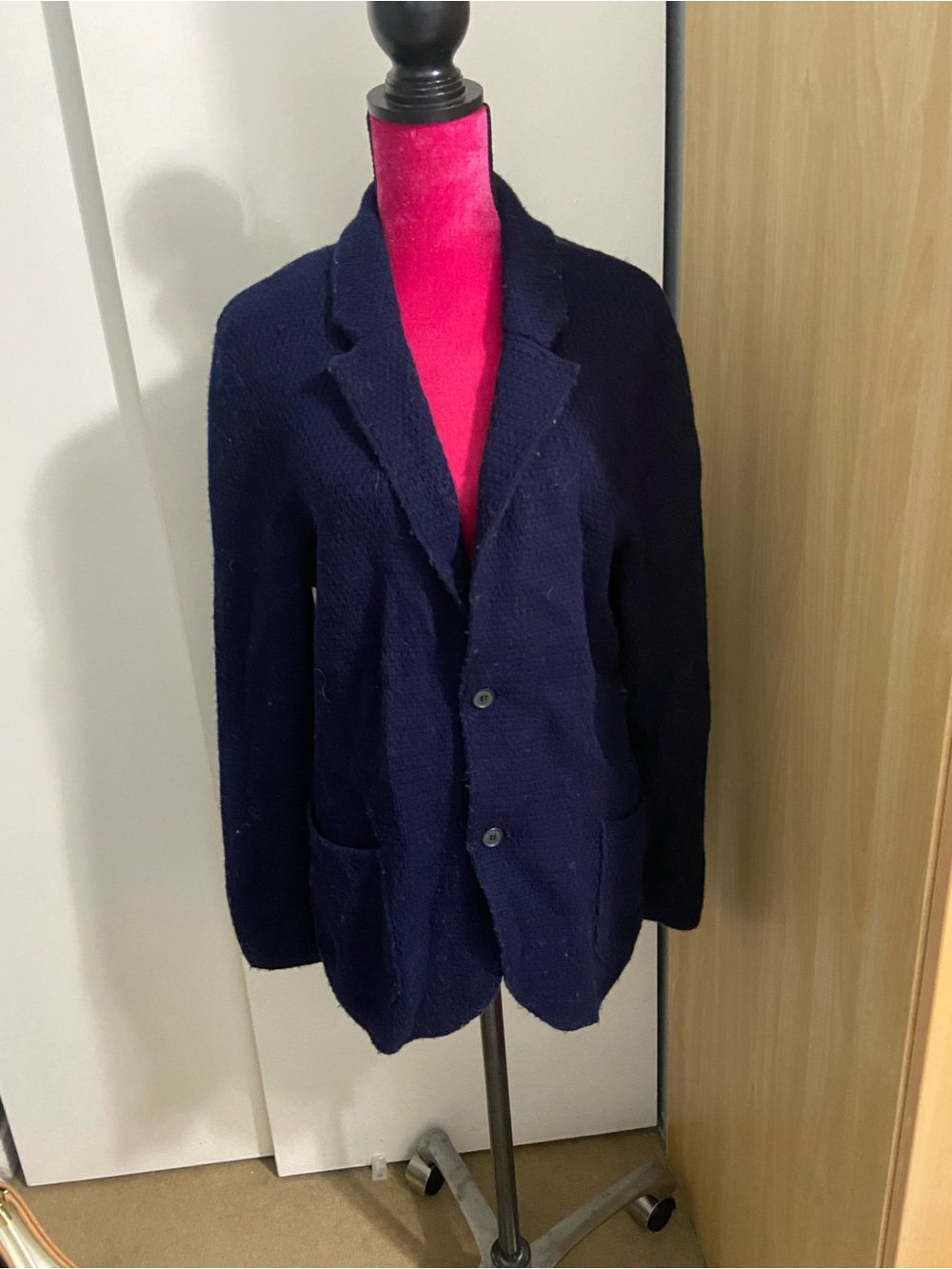 Bloomingdales men’s wool cashmere cardigan large